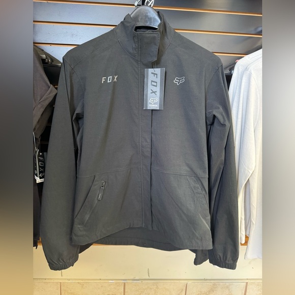 Fox Jackets & Blazers - Women’s Fox Racing Black Zip-Up Jacket